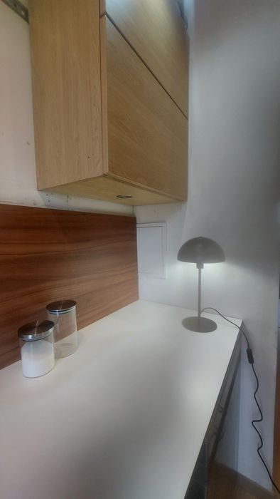 Blat kompaktowy biały  ze  zlewem