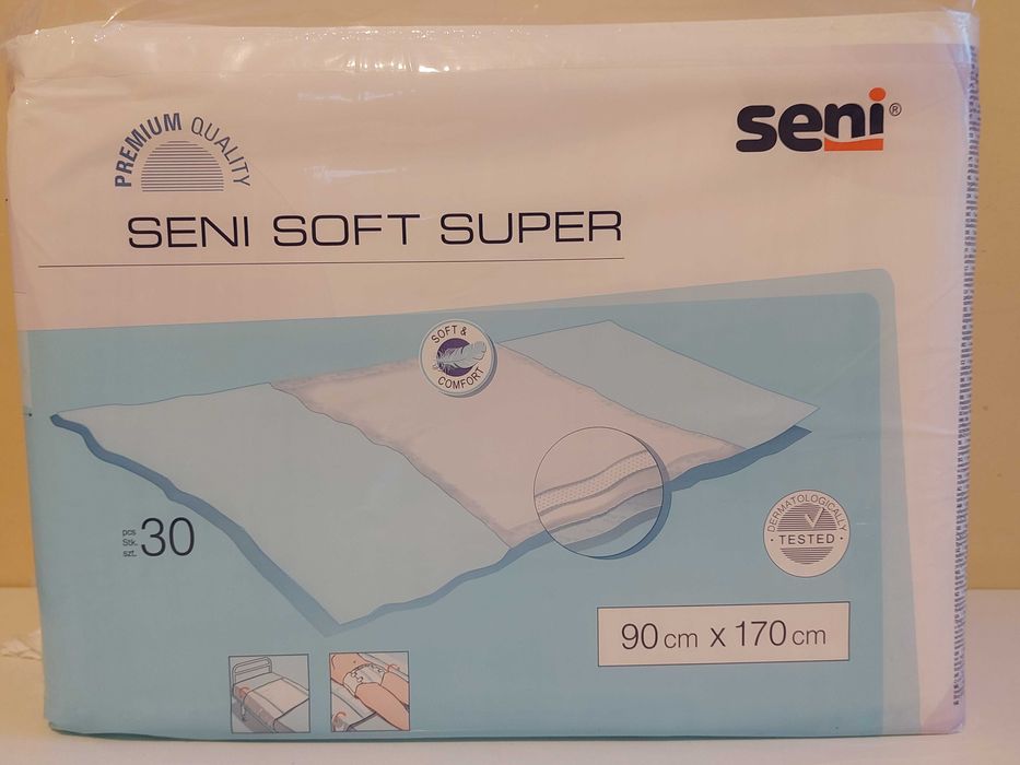 Podkłady higieniczne Seni 90x170 cm, 30 szt.