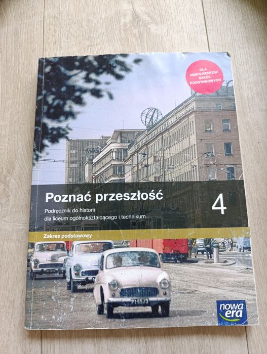 Poznać przeszłość 4 podręcznik dla liceum ogólnokształcące i technikum