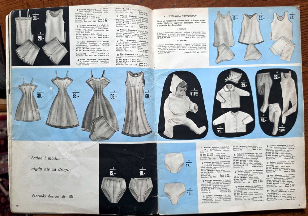 Katalog wysyłkowy 1966 PRL