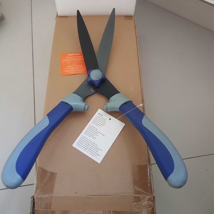 Amazon Basics Nożyce do żywopłotu regulacja oporu