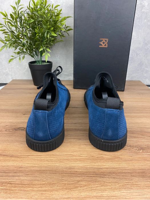 Buty Kazar Savo r. 42 - granatowe zamszowe sneakersy