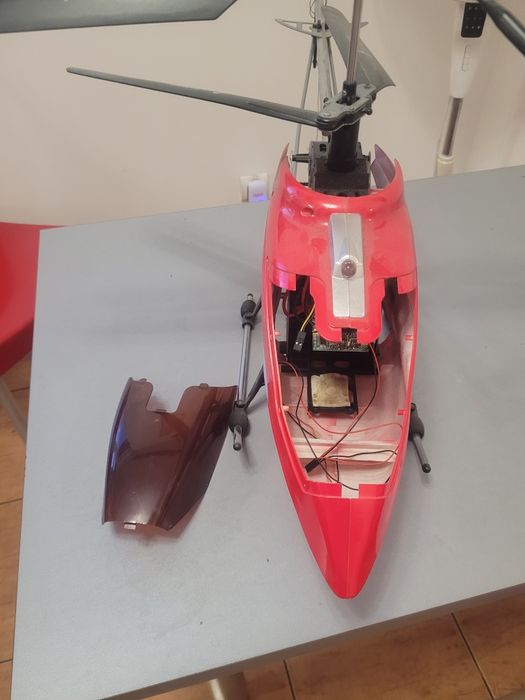 Helikopter rc  brak bateri i aparatury