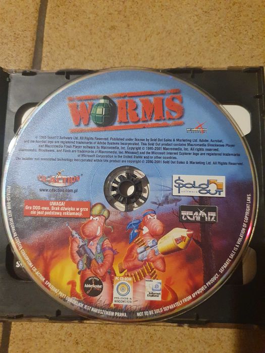 Gra na Cd Worms do komputera