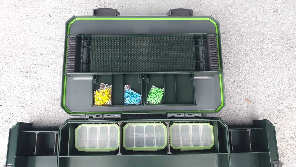 Pudełko na akcesoria GREYS Prodigy Klip-Lok Tackle Base FULLY Loaded ...