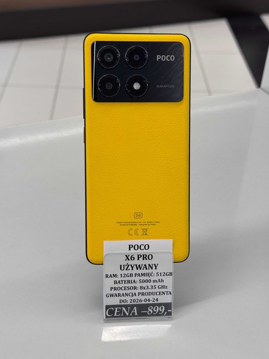 POCO X6 PRO 12/512GB Topcase Vivo *Raty 0%