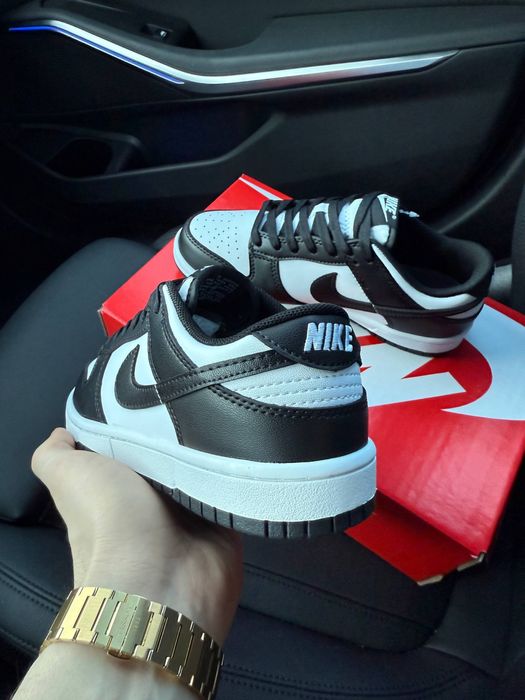 Nike SB Dunk Low White Black м