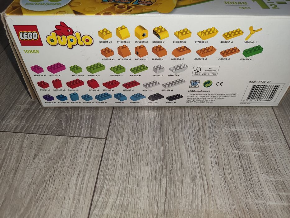Klocki Lego Duplo 10848 Moje pierwsze klocki