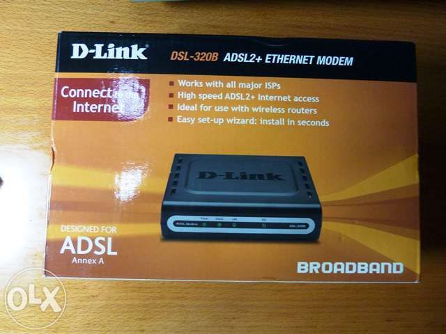 Modem d-link dsl 320b como novo