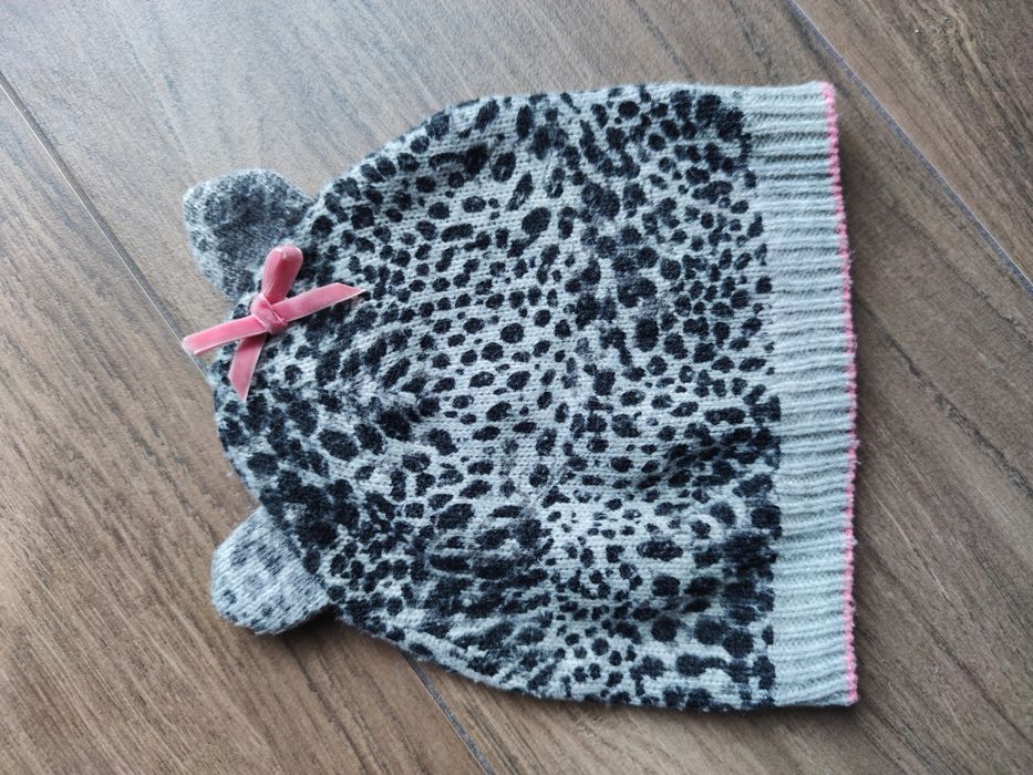 Czapka Coolclub  Smyk 52cm panterka wiosna