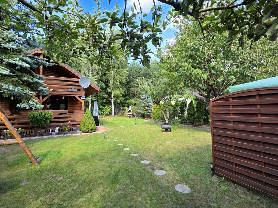 Domek Cało Roczny z Działkę 5 min od Jeziora Przy Lesie