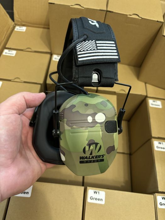 Активні навушники  WOLKERS, тактичні навушники, навушники військові