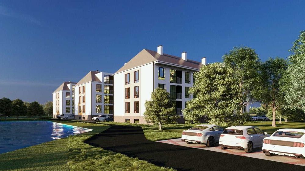 Еко-житло біля озер - 2-кімн.кв. за 24 530$ + газ + сонячні батареї