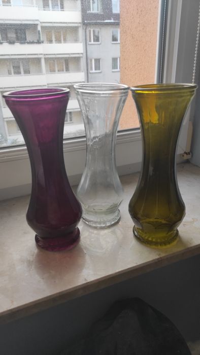 Wazon ,dwa kolory PRL