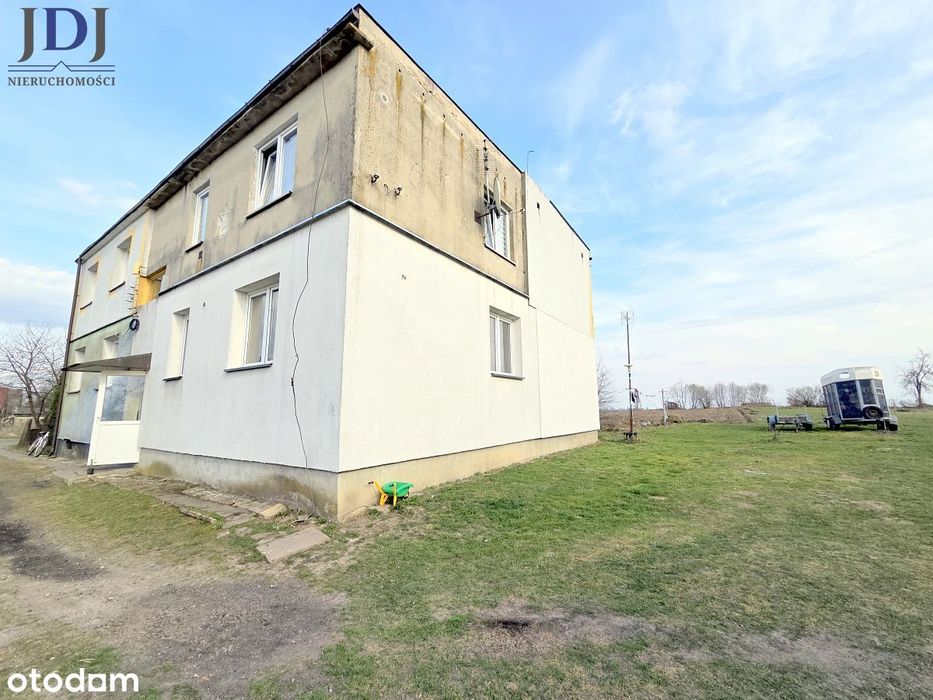 Mieszkanie 40 m2+ działka 5ar, pierwsze piętro