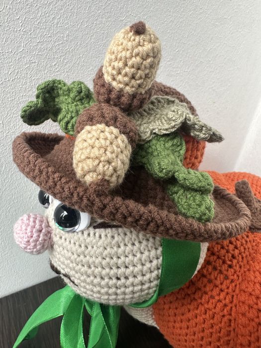 Вязана дитяча іграшка Черепаха Аха