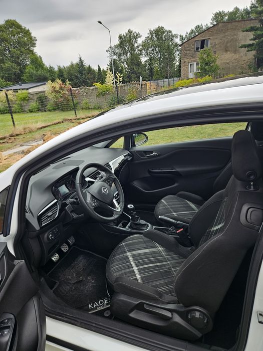 Opel Corsa E 1.0l 115KM OPC line,  niski przebieg, panorama dach