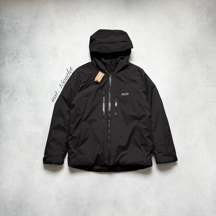 Куртка Зимова Patagonia Gore Tex Патагонія Чорна Чоловіча Курточка Пуховик