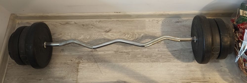 Gryf łamany z obciążeniem