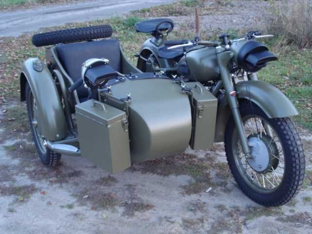 Dniepr, Ural, BMW, (m72) K750 gruntownie odbudowany, odrestaurowany.