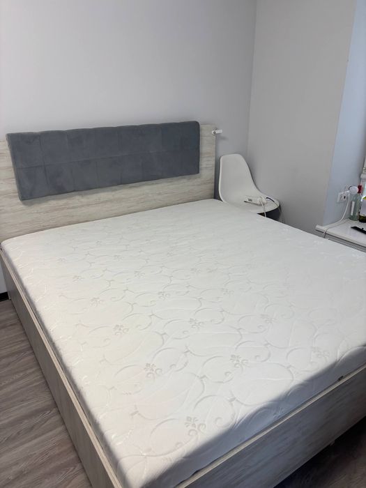 Ліжко 180×200 + ортопедичний матрац Usleep. Хороший стан.