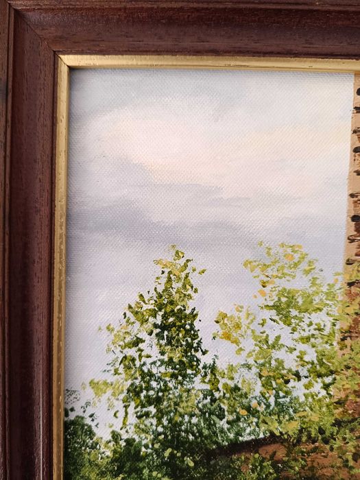Pintura Original "Greenery #2" – Andrea Krauß (Com Certificado)