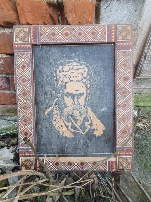 Портрет Тараса Шевченка дерево