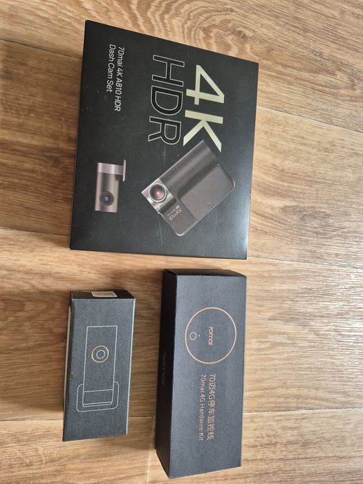 Відеореєстратор 70mai 4K A810 HDR + 4к kit

Dash Cam Set