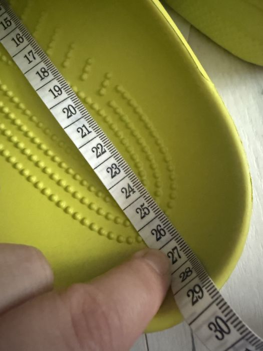 Klapki damskie Crocs Classic  r. 42-43 damska 11 Limonkowe