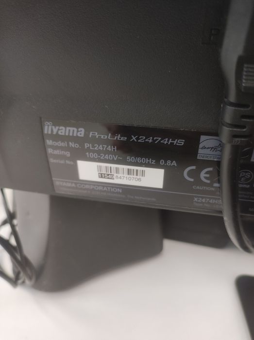 Monitor, komputer, głośniki, klawiatura