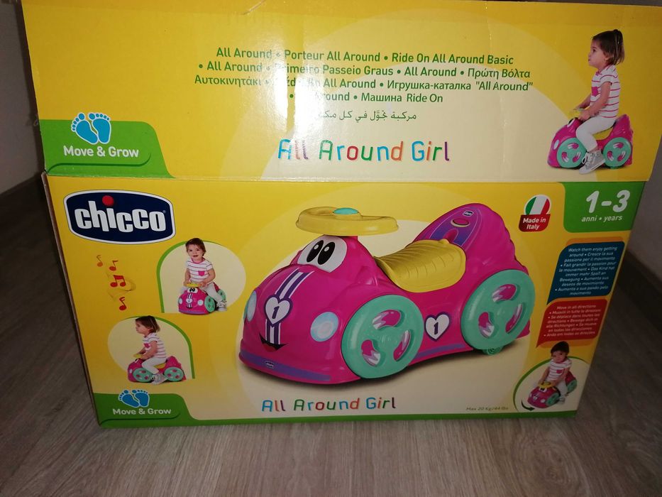 Andador chicco rosa