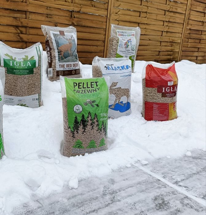 Pellet A1 6mm certyfikowany sosnowy