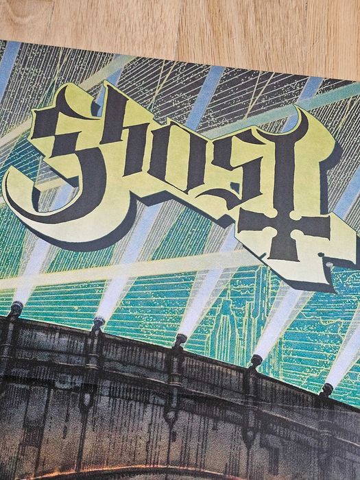 GHOST - Wielki plakat/poster XXL - Format B2 (50 x 70 cm) - NOWY!