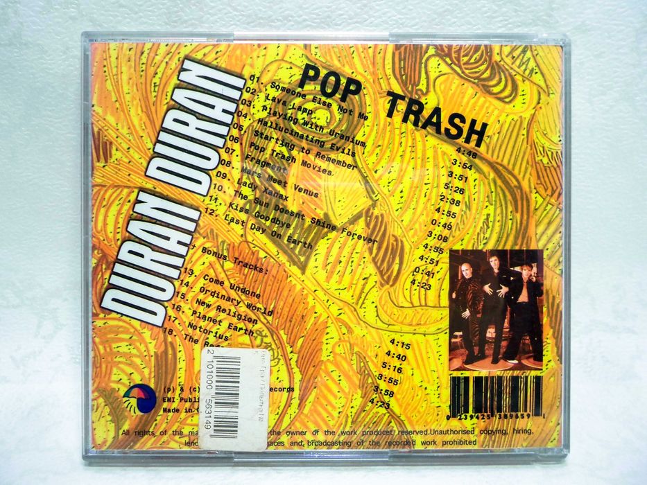 CD диск Duran Duran - Pop Trash