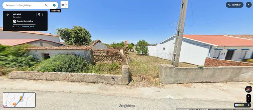 Terreno Urbano 1700m2 Carregueira/Chamusca, Rua Direita 103 (N118)