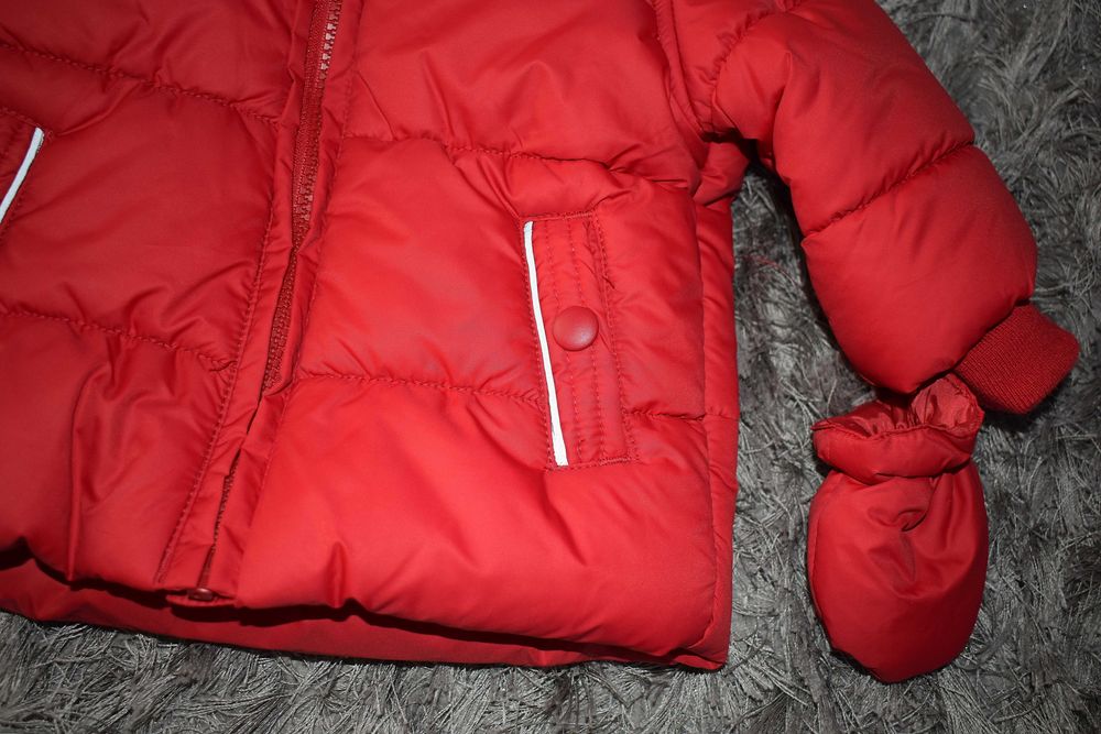 Zimowa pikowana kurtka George 3-6 m-cy Nowa