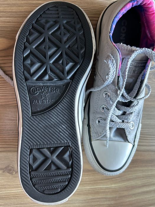 Trampki Tenisówki Converse r 36,5 stan bdb Szare