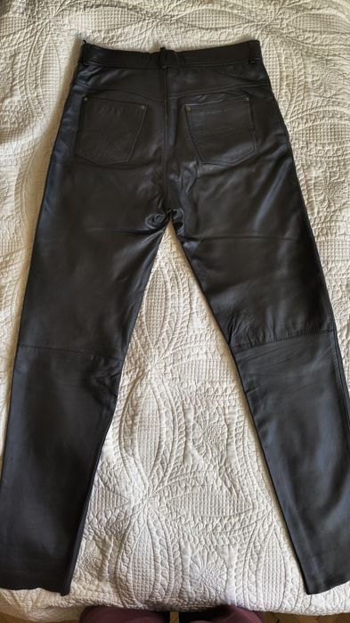Штани/брюки шкіряні 36розмір