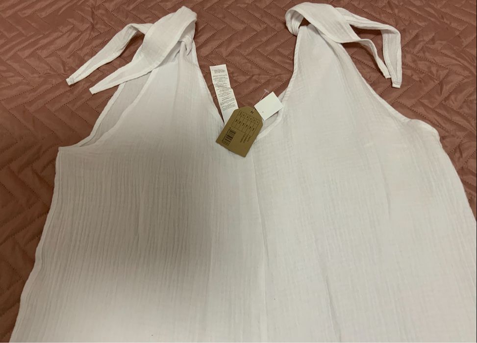 Biały kombinezon CALCEDONIA