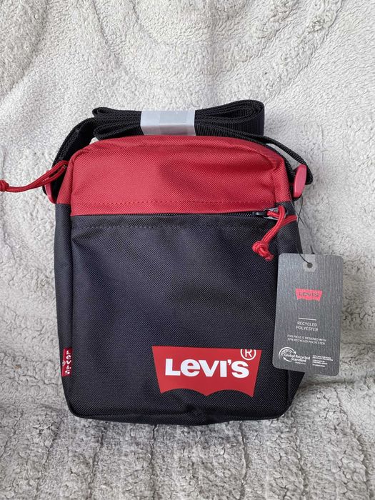 Czarna/Czerwona Torba na Ramie Shoulder Bag Levi's