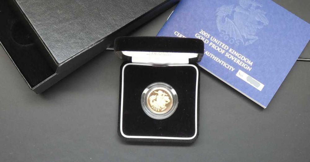 2005 Libra Ouro Proof c/ Caixa e Certificado