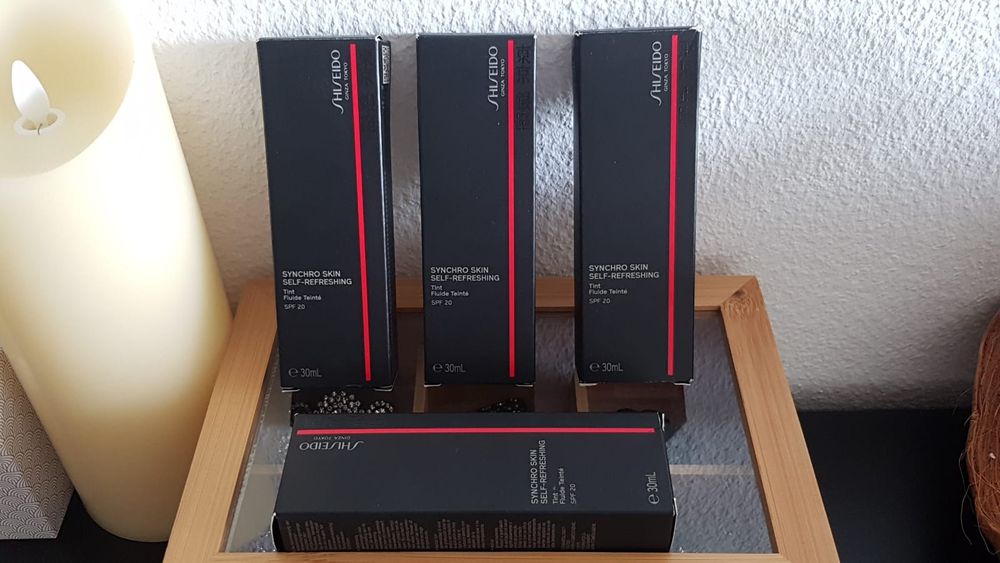 Тональный флюид Shiseido Synhro Self-Refreshing Tint SPF20,оригинал.