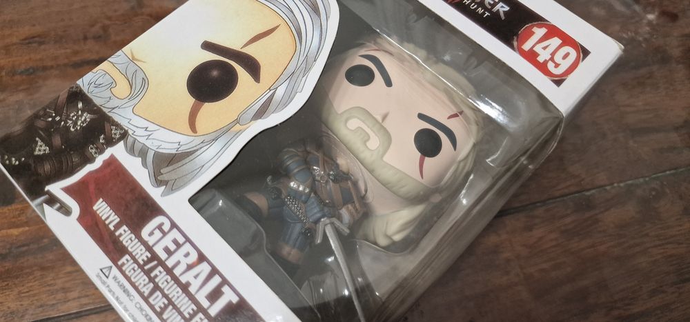 Wiedzmin funko pop geralt 149 figurka unikat. Idealna. Zapraszam