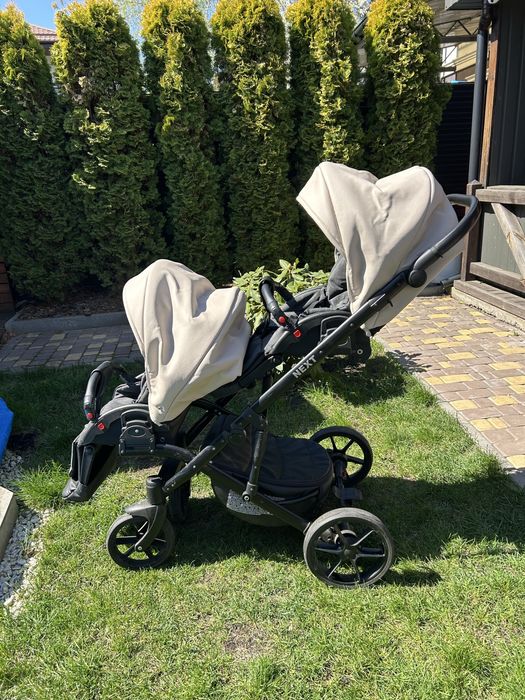 Візок для двійні Bair DUO Next