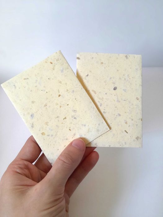 Kit de envelopes em papel reciclado de algodão e cartões ACEO Atc papelaria fofa