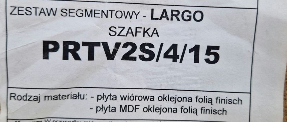 Komoda, szafka rtv BRW - LARGO