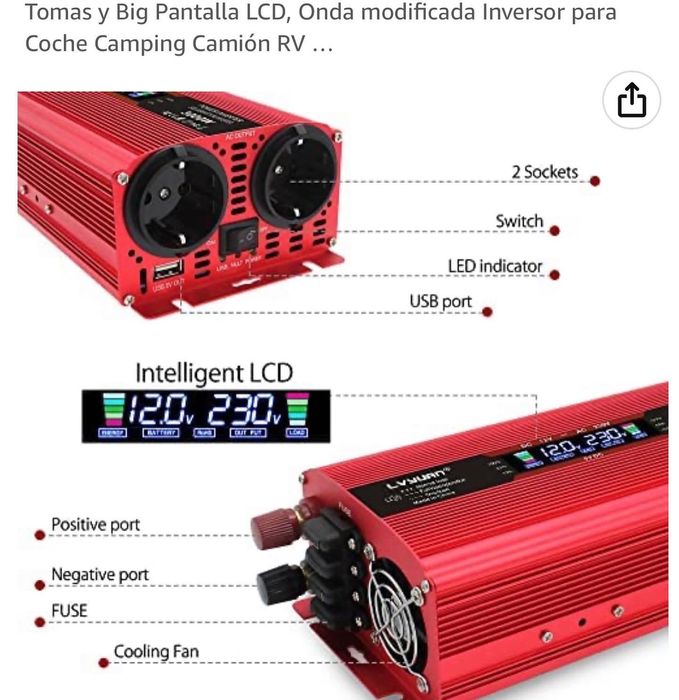 Инвертор 1500-3000 Вт