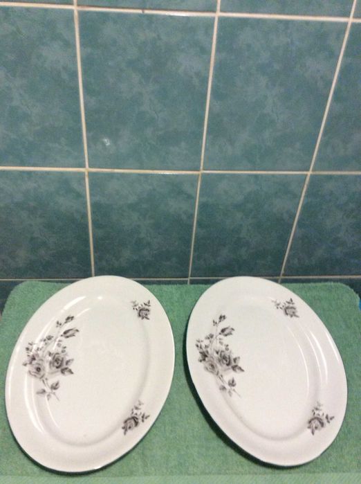 Półmiski ceramiczne z Wałbrzycha