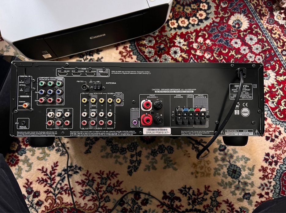AV-Ресивер Onkyo TX-SR307 + Onkyo SKS-HT528