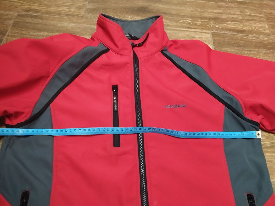 Kurtka Softshell Navigare rozmiar M czerwona cienka wiosenna